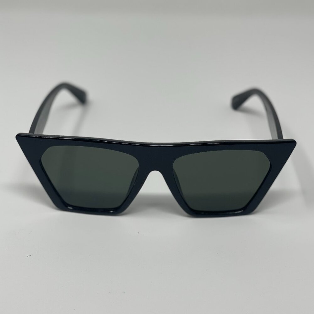 Aire | Quasar Sunglasses in Black & Green Mono